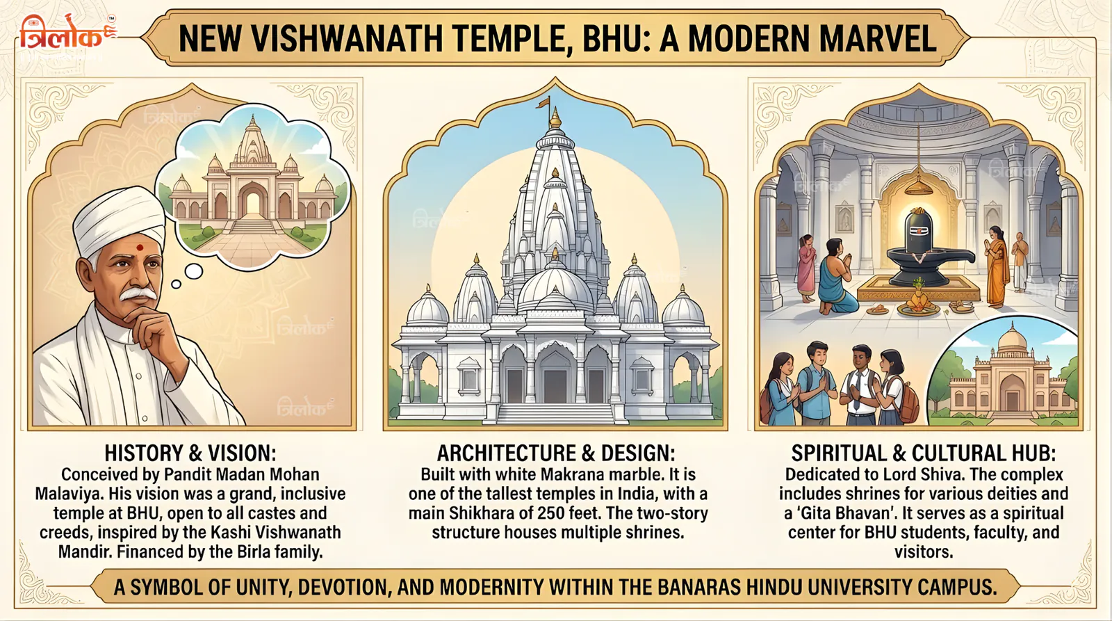 New Vishwanath Temple (BHU): A Modern Marvel